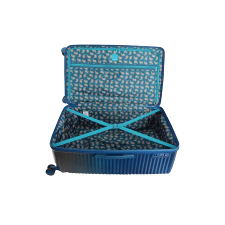 Duża walizka Saxoline Elite Trunk niebieska 131l